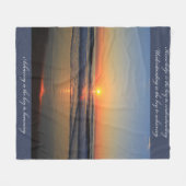 Piekflenzen Fleece Deken (Voorkant (Horizontaal))