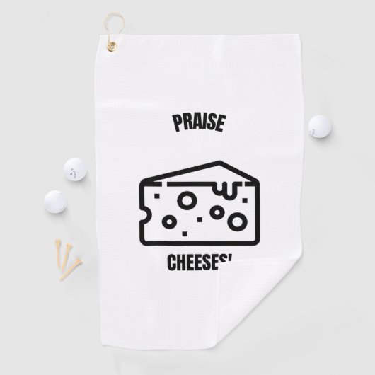 Piekkaas Jezus grappige pun grappen Golfhanddoek (Insitu)