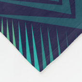 Piekpatroon Fleece Deken (Hoek)