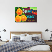 PiekperenkratProvo, UT Canvas Afdruk (Insitu (Slaapkamer))