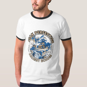Piekperfectie Oude Echo's Bergen T-shirt