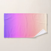 Piekroze en Paarse kleurrijke ombre Bad Handdoek (Handdoek)