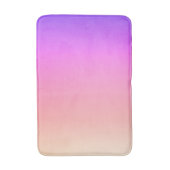Piekroze en Paarse kleurrijke ombre Badmat (Voorkant Verticaal)