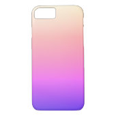 Piekroze en Paarse kleurrijke ombre Case-Mate iPhone Case (Achterkant)