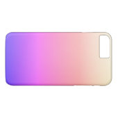 Piekroze en Paarse kleurrijke ombre Case-Mate iPhone Case (Achterkant (Horizontaal))