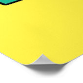 Piekstrip bubbel poster (Hoek)