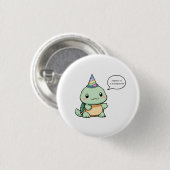 "Piekte in de Kleuterklas" Grappig Schildpad Ontwe Ronde Button 3,2 Cm (Voorkant /achterkant)