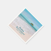 Piektebandstaal Napkin Servet (Hoek)