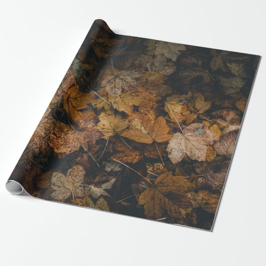 PIEL VAN BROWN MAPELLEAVES CADEAUPAPIER (Uitgerold)