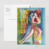 Piel y Tango Briefkaart (Voorkant / Achterkant)