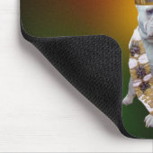 Pielhond mousepad muismat (Hoek)