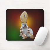 Pielhond mousepad muismat (Met muis)
