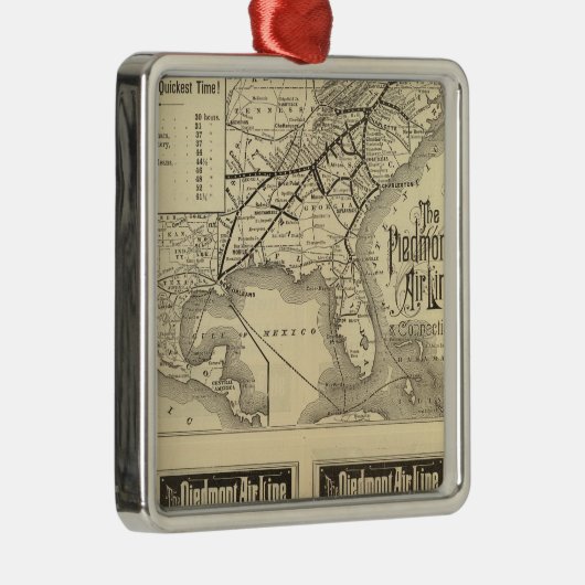 Piemonte Air Line Metalen Ornament (Rechts)