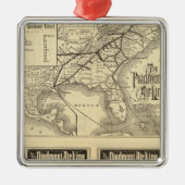 Piemonte Air Line Metalen Ornament (Voorkant)