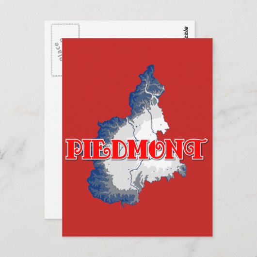 Piemonte Briefkaart (Voorkant / Achterkant)