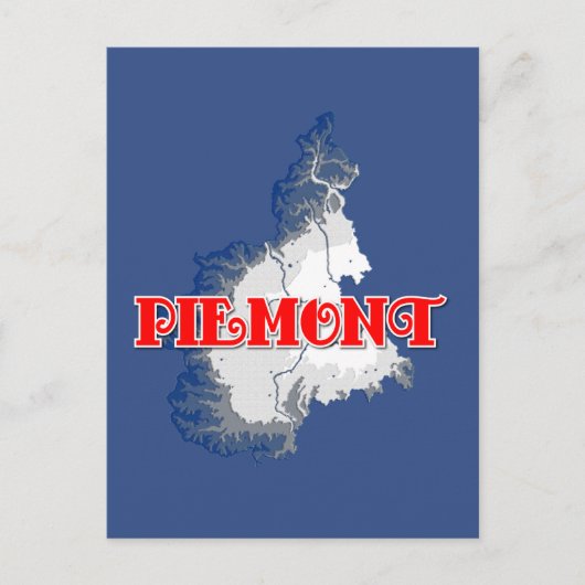 Piemonte Briefkaart (Voorkant)