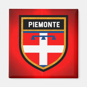 Piemonte Flag Magneet