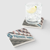 Piemonte Hospital Atlanta, ziekenhuis van Piemonte Stenen Onderzetter (Zijkant)