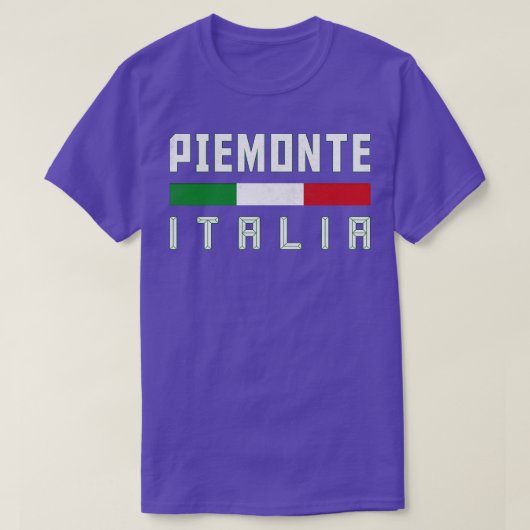 Piemonte Italia T-shirt (Design voorkant)