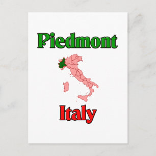 Piemonte Italië Briefkaart