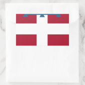 Piemonte (Italië) Vlag Rechthoekige Sticker (Tas)