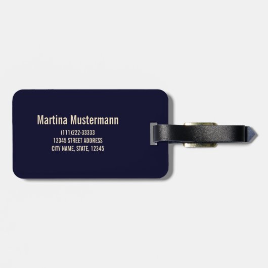 Piemonte Italy Retro Region Map  Pasta Bagagelabel (Achterkant horizontaal)