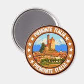 Piemonte Magneet (Voorkant / Achterkant)