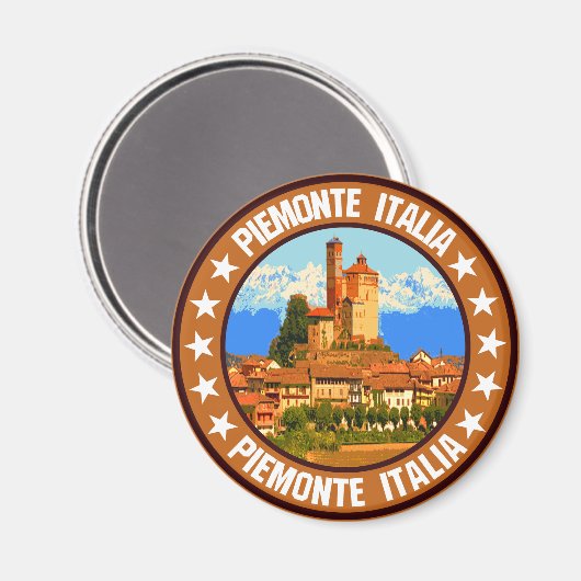 Piemonte Magneet (Voorkant / Achterkant)