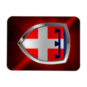 Piemonte Mettalic Emblem Magneet (Horizontaal)
