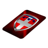 Piemonte Mettalic Emblem Magneet (Linkerzijde)
