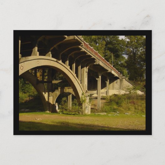 Piemonte Park Bridge Briefkaart (Voorkant)