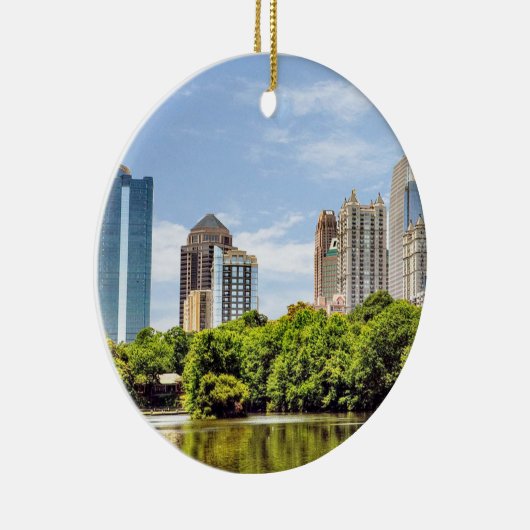 Piemonte Park, Piemonte Park Atlanta, Piemonte Par Keramisch Ornament (Rechts)