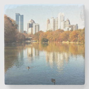 Piemonte Park Skyline Atlanta Landmark Onderzetter