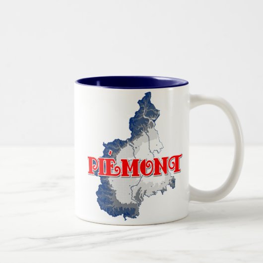 Piemonte Tweekleurige Koffiemok (Rechts)