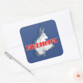 Piemonte Vierkante Sticker (Envelop)