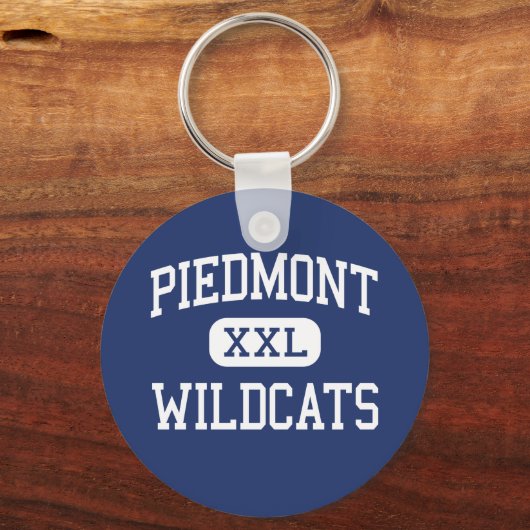 Piemonte - Wildcats - High - Piemonte Oklahoma Sleutelhanger (Voorkant)