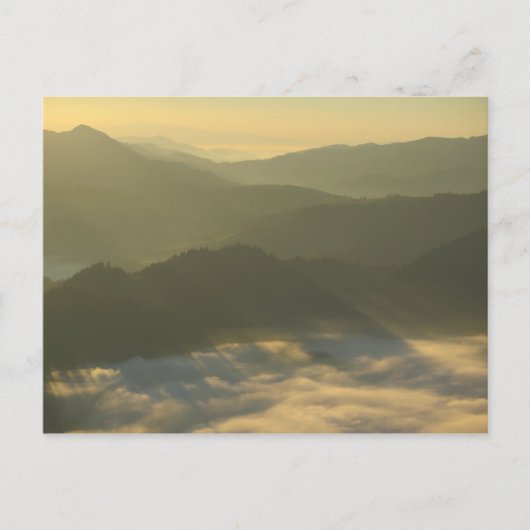 Pieniny gebergte briefkaart (Voorkant)