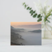 Pieniny Mountains Sunrise Briefkaart (Staand voorkant)