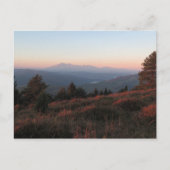 Pieniny sunrise briefkaart (Voorkant)