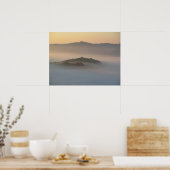 Pieniny sunrise poster (Keuken)