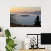 Pieniny sunrise poster (Thuiskantoor)