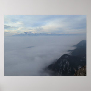 Pieniny uitzicht op Tatras Poster