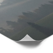 Pieniny zonsopgang poster (Hoek)