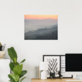 Pieniny zonsopgang poster (Thuiskantoor)