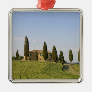 Pienza, Val d'Orcia, provincie Siena, Toscane, Metalen Ornament