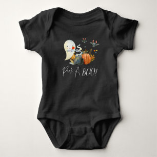 Piep-A-Boo Kleine Geest Halloween Romper