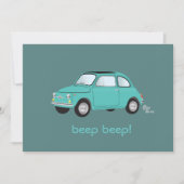 Piep! Birthday Uitnodiging (Voorkant)