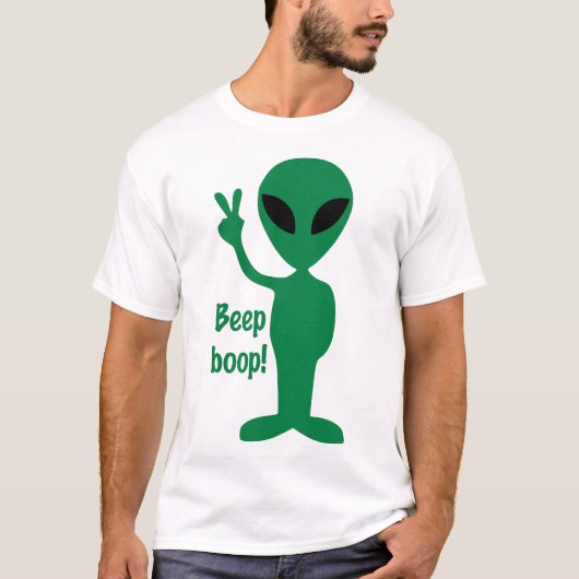 Piep, Boop! T-shirt (Voorkant)