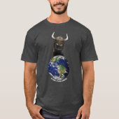 Piep de Veroveraar/Viking Cat T-shirt (Voorkant)