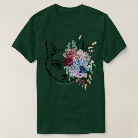 Piep een Boo Cat T-shirt (Design voorkant)